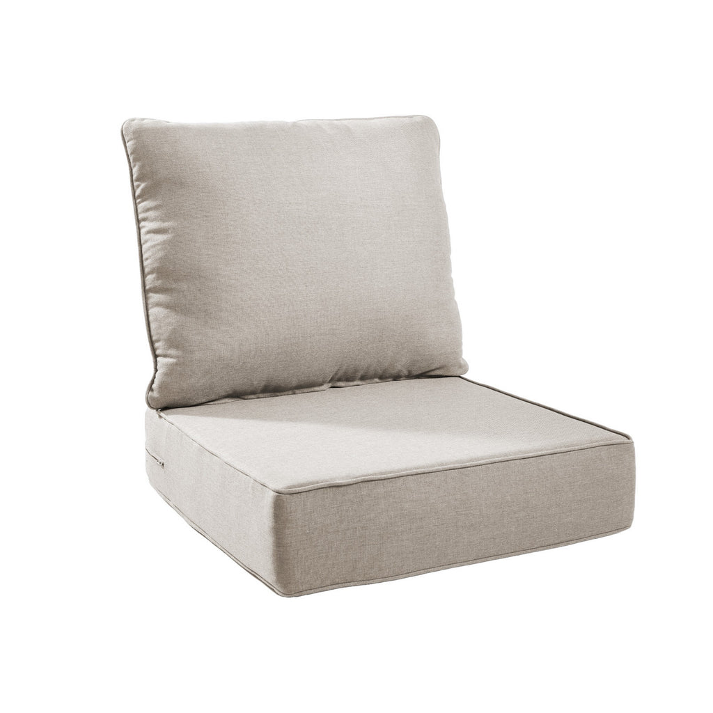 Unnifurnzi Outdoor Chair Cushions-24 x 24 x 6 Inch Patio Furniture Cushions with Water Resistant & Removable Cover Patio Cushions for Outdoor Furniture Chair Sofa Couch