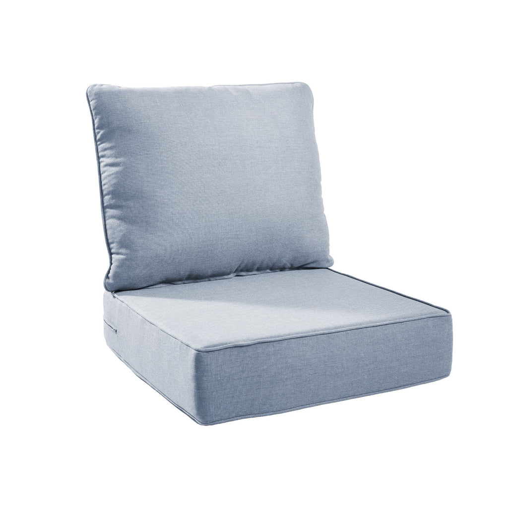 Unnifurnzi Outdoor Chair Cushions-24 x 24 x 6 Inch Patio Furniture Cushions with Water Resistant & Removable Cover Patio Cushions for Outdoor Furniture Chair Sofa Couch
