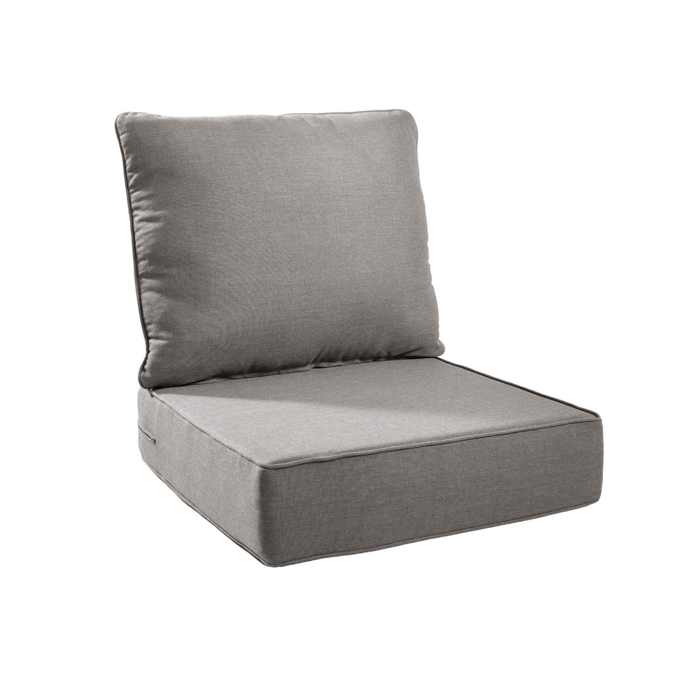 Unnifurnzi Outdoor Chair Cushions-24 x 24 x 6 Inch Patio Furniture Cushions with Water Resistant & Removable Cover Patio Cushions for Outdoor Furniture Chair Sofa Couch