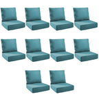 Unnifurnzi Outdoor Chair Cushions-24 x 24 x 6 Inch Patio Furniture Cushions with Water Resistant & Removable Cover Patio Cushions for Outdoor Furniture Chair Sofa Couch