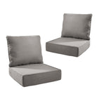 Unnifurnzi Outdoor Chair Cushions-24 x 24 x 6 Inch Patio Furniture Cushions with Water Resistant & Removable Cover Patio Cushions for Outdoor Furniture Chair Sofa Couch