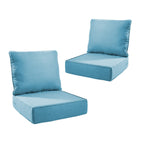 Unnifurnzi Outdoor Chair Cushions-24 x 24 x 6 Inch Patio Furniture Cushions with Water Resistant & Removable Cover Patio Cushions for Outdoor Furniture Chair Sofa Couch