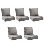 Unnifurnzi Outdoor Chair Cushions-24 x 24 x 6 Inch Patio Furniture Cushions with Water Resistant & Removable Cover Patio Cushions for Outdoor Furniture Chair Sofa Couch