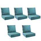 Unnifurnzi Outdoor Chair Cushions-24 x 24 x 6 Inch Patio Furniture Cushions with Water Resistant & Removable Cover Patio Cushions for Outdoor Furniture Chair Sofa Couch