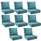Unnifurnzi Outdoor Chair Cushions-24 x 24 x 6 Inch Patio Furniture Cushions with Water Resistant & Removable Cover Patio Cushions for Outdoor Furniture Chair Sofa Couch