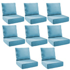 Unnifurnzi Outdoor Chair Cushions-24 x 24 x 6 Inch Patio Furniture Cushions with Water Resistant & Removable Cover Patio Cushions for Outdoor Furniture Chair Sofa Couch