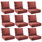 Unnifurnzi Outdoor Chair Cushions-24 x 24 x 6 Inch Patio Furniture Cushions with Water Resistant & Removable Cover Patio Cushions for Outdoor Furniture Chair Sofa Couch