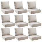 Unnifurnzi Outdoor Chair Cushions-24 x 24 x 6 Inch Patio Furniture Cushions with Water Resistant & Removable Cover Patio Cushions for Outdoor Furniture Chair Sofa Couch